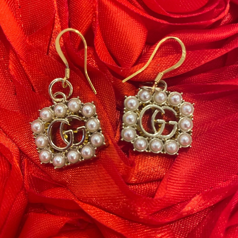 GUCCI REPURPOSED PEARL EARRINGS